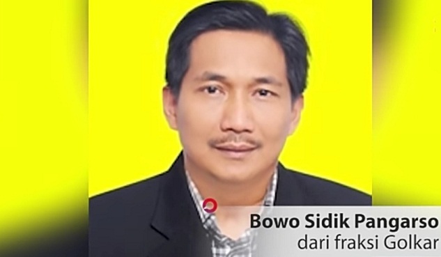 Bowo Sidik Anggota DPR Dari Fraksi Golkar Ditangkap KPK