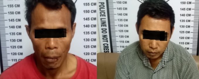 Dedi dan Iyan Pelaku Transaksi Narkoba Ditangkap Sat Narkoba Polres Siantar