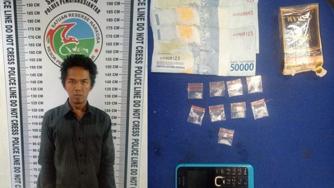 Tersangka Pengedar Narkotika CHAIRUL SAN SIKUMBANG alias ILONG