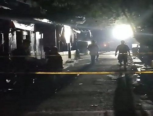 Lokasi Ledakan Ruko Di Jalan Kruing, Kelurahan Sekip, Kecamatan Medan Petisah, Medan