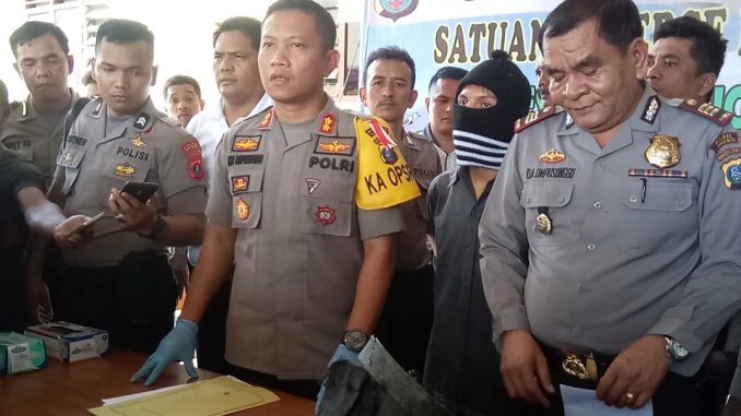 Tersangka Teror Bom Tas Hitam Alfmartmart Berhasil Ditangkap Kapolres Siantar