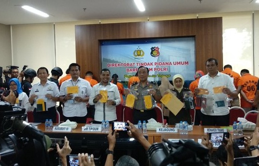 bareskrim bongkar sindikat perdagangan orang yang kirim 1500 tki ilegal