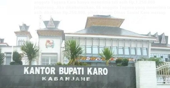 Kantor Bupati Karo Jamin Ginting No. 17, Karo