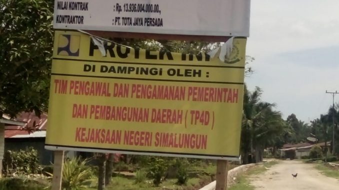 Plank Proyek di Lokasi