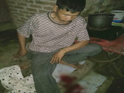 Mangatur Siaturi (40) Sempat Mengalami Muntah Darah