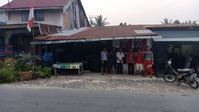 Pendirian Posko Masyarakat Untuk Tumbur Napitupulu Di Hutabayu Simalungun