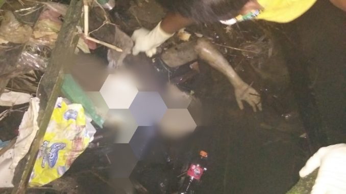 Candra Sinaga alias ucok (32) Sudah Ditemukan Tewas Oleh Warga di Dalam Parit Irigasi