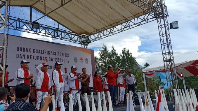 Kejurnas Gateball dan Pra Pon XX serta Toba Regent International Gateball Tournament, yang akan berlangsung dari 29 Oktober sampai dengan 4 Nopember 2019.