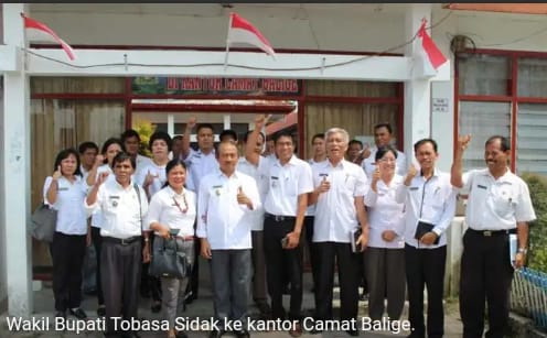 Wakil Bupati Tobasa SIdak Ke Kantor Camat Balige