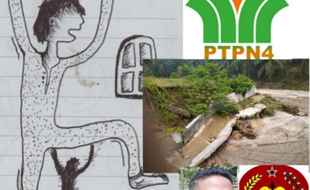 Ilustrasi Seruan "PTPN 4 Harus Angkat Kaki Dari Kabupaten Simalungun. - Logo Perusahaan BUMN, PT. Perkebunan Nusantara 4. - Simon Nainggolan, Komandan Divisi Intelijen Dan Investigasi TOPAN-RI sumut.