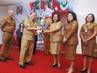 Bupati karo Terkelin Brahmana, SH Launching Rencana Aksi Daerah (RAD) penanggulangan Tuberkulosis (TBC) Kabupaten Karo tahun 2020-2024,selasa, (3/12) pukul 12"00 wib di Hotel Green Garden berastagi.