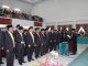 Rapat paripurna DPRD Kabupaten Toba Samosir (Tobasa) digelar di ruang rapat paripurna dalam rangka pengambilan sumpah atau janji anggota DPRD ,hari Senin (16/12/2019)