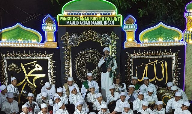 Maulid akbar dan doa untuk negeri,menjaga toleransi antar ummat beragama dan jihad terhadap terorisme,jakarta kamis 26 desember 2019