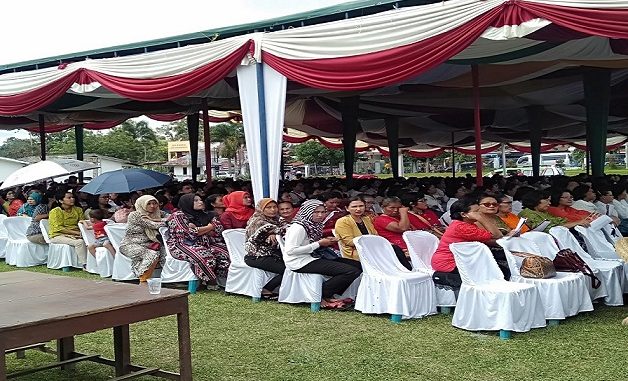 Turut hadir Umat Muslim, Hal itu Bertujuan sebagai bentuk menjalin kerukunan umat beragama.