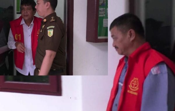 Kepala Dinas Tenaga Kerja Tumpal Sianturi dan PEJABAT PEMBUAT KOMITMEN NALOM SIANIPAR Resmi Ditahan Kejari Balige