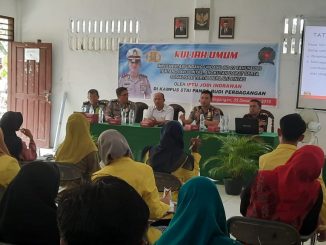 KASAT Lantas Polres Simalungun IPTU Jodi Indrawan SIK, hadir memberi Mata Kuliah Umum (MKU) di Kampus Sekolah Tinggi Agama Islam (STAI) Panca Budi jalan Stadion No 4 Perdagangan Kecamatan Bandar Kabupaten Simalungun Provinsi Sumatera Utara, Kamis (5/12) pukul 14.00 Wib.