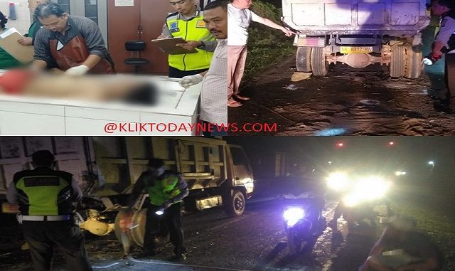 Kecelakaan lalu lintas di jalan umum Km 5 - 6 Pematang Siantar - Tanah Jawa Nagori Marihat Baris Kecamatan Siantar Kabupaten Simalungun Provinsi Sumatera Utara. Kamis (12/12/2019) pukul 18.30 Wib.