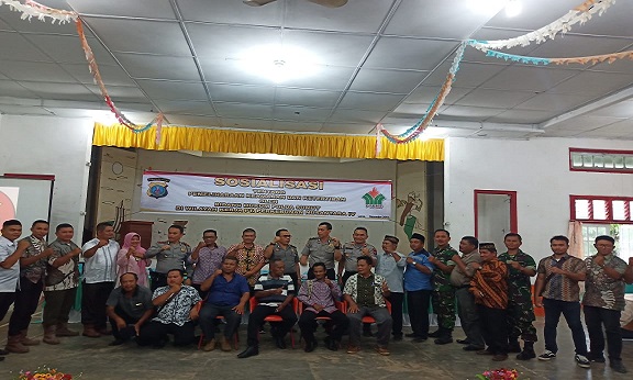 Tim Bidang Hukum Poldasu, Managemen PTPN-IV Unit Kebun Laras Dan Jajaran Pemerintah Setempat.