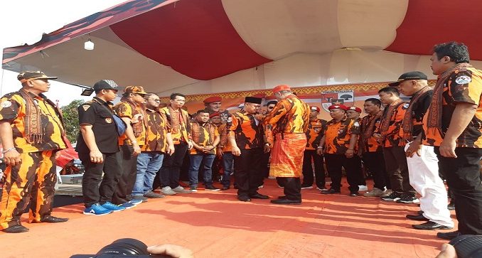 Bupati Batu Bara Zahir Hadir Pelantikan Kepengurusan MPC PP Batu Bara Periode 2019 – 2023.