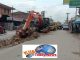 Ket Poto : Pembongkaran median Jalan Merdeka Menuju Ujung BomTanjung Tiram dilakukan, kamis 13/2/2020
