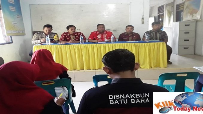 sosialisasi pencegahaan tentang virus ASF (African Swine Fever) atau penyakit demam babi pada Kamis 13/2/2020 di Aula Balai Desa Pematang Panjang kecamatan Airi Putih.