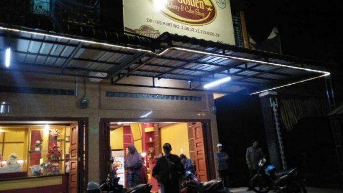 Lokasi Perampokan Toko Roti Golden