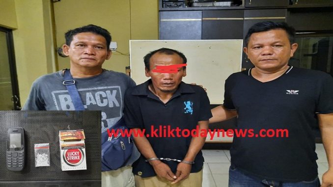 Herman (32) Ditangkap Satuan Res Narkoba Polres Tanjungbalai pada Rabu, 05 Februari 2020 sekira 11:30 WIB.