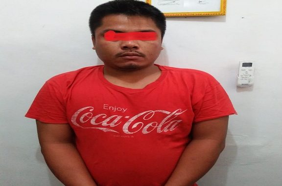 Galiong berhasil ditangkap Pada Pukul 10.00 Wib, Kamis(27/02/2020) Kediamannya.