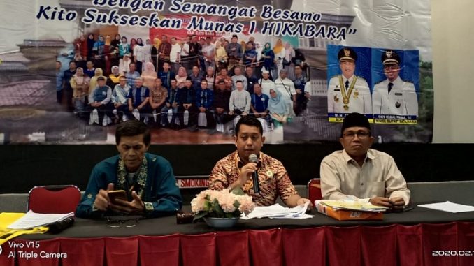 H. Elfi Harus, SH, M.Hum Terpilih Secara Aklamasi Sebagai Ketua Umum HIKABARA Periode 2020-2024