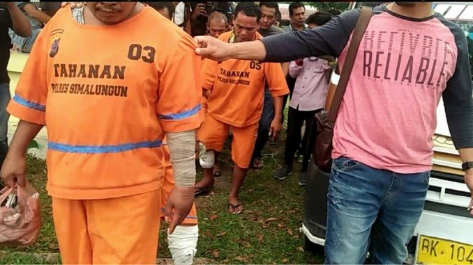 Asrama Polres Simalungun jalan Sangnawaualuh Kelurahan Siopat Suhu Kecamatan Siantar Timur, Kamis (5/3/2020) pukul 15.00 Wib