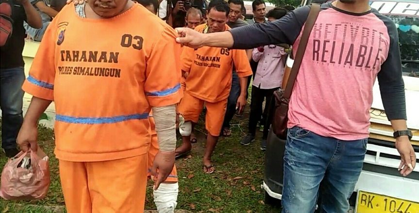 Asrama Polres Simalungun jalan Sangnawaualuh Kelurahan Siopat Suhu Kecamatan Siantar Timur, Kamis (5/3/2020) pukul 15.00 Wib