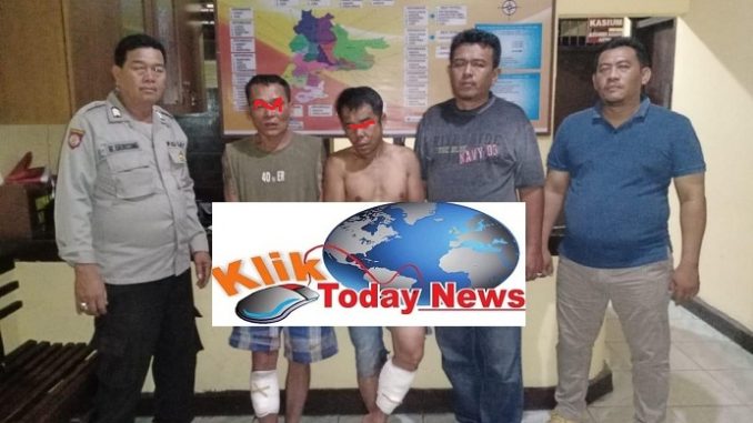 TIM Opsnal Unit Jahtanras Sat Reskrim Polres Simalungun berhasil meringkus dua komplotan perampok truk pengangkut jeruk SS alias Samser alias Carles (52) dan JD alias Angga (40)