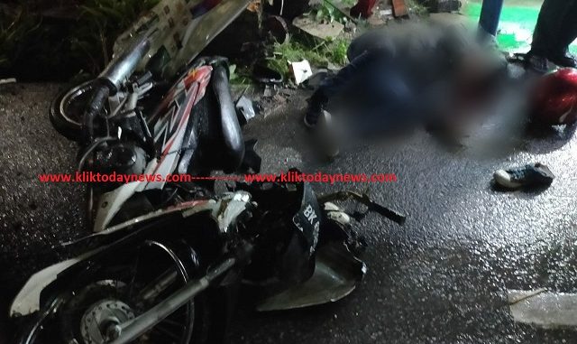 Laka lantas di Jalinsum Balige Rabu (08/04/2020) Tewaskan Pengendara Sepeda Motor