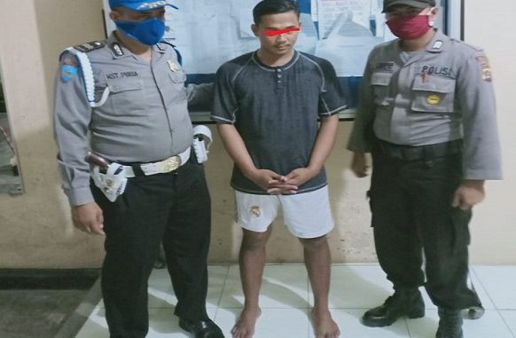 Salah satu pelaku pengeroyokan Suwanda alias Wanda (21)