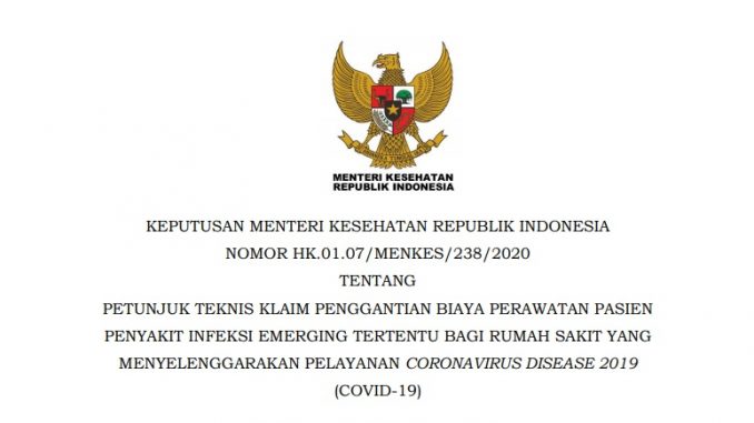 Keputusan Menteri Kesehatan Republik Indonesia