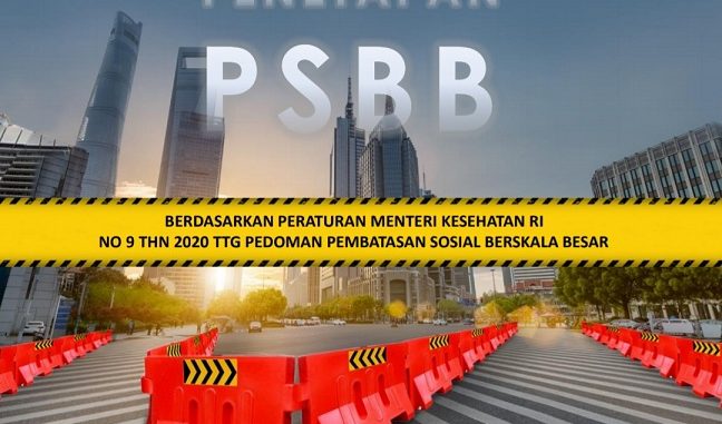 Pembatasan Sosial Berskala Besar (PSBB)