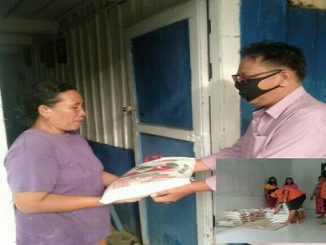 Gereja HKBP Ressort Serbelawan Kecamatan Dolok Batu Nanggar Kabupaten Simalungun menggelar 'Bhakti Kasih'' kepada jemaat kurang mampu, Sabtu (16/5/2020) pukul 15.00 Wib.