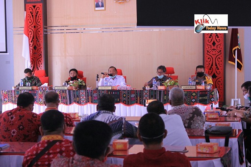 Rapat finalisasi SOP New Normal di Kabupaten Samosir,