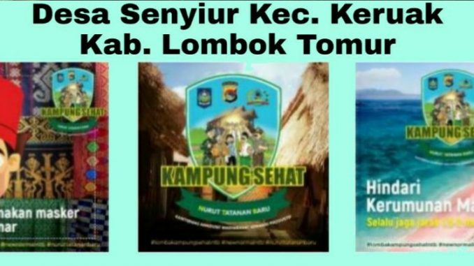 Desa Senyiur ditunjuk sebagai perwakilan lomba kampung sehat.