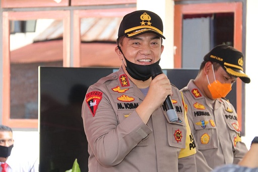 Kapolda NTB Irjen Pol Mohammad IQbal S.I.K, M.H, melakukan kunjungan silaturahmi di Polres Sumbawa, Jumat (5/6/2020).