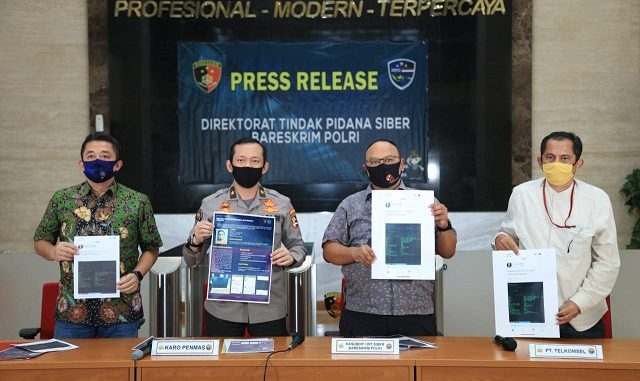 Press Release Direktorat Tindak Pidana Siber Bareskrim Polri