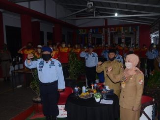 Pelatihan itu bekerjasama dengan Dinas Koperasi, UMKM dan Perindustrian Kabupaten Lampung Utara dengan Lembaga Pemasyarakatan Kelas IIA Kotabumi. Di Lapas Kelas IIA Kotabumi. Selasa (14/07/2020).