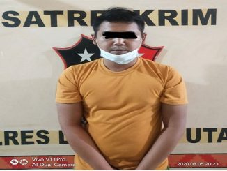 AS (28) warga Tanjung Aman salah satu karyawan PT. LDR dicokok dari persembunyiannya