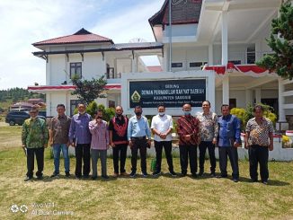 Komisi I DPRD Dairi Berkunjung ke DPRD Samosir, Kamis,06/08/2020.