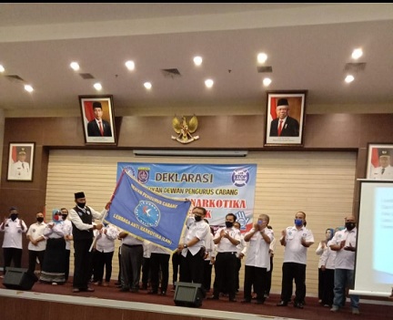 DPC Lembaga Anti Narkotika (LAN) Kota Depok Dilantik