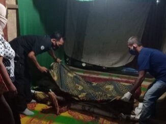 Leginam(49) seorang Ibu rumah tangga (IRT) warga Dusun III, Desa Timbang Deli, Kecamatan Galang, Kabupaten Deli Serdang di temukan tewas tenggelam Selasa(25/8) sekira pukul 18:30 WIB.