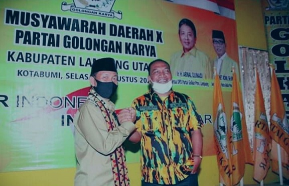 DPD Partai Golkar Kabupaten Lampung Utara Melaksanakan Musyawarah Daerah ke-X