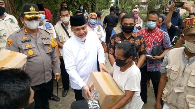 Bupati Batu Bara - Ir. H. Zahir, M.Ap bersama Kapolres Batu Bara AKBP H. Ikhwan Lubis