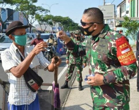 Komandan Distrik Militer (Dandim) 0508/Depok Kolonel Inf Agus Isrok Mikroj