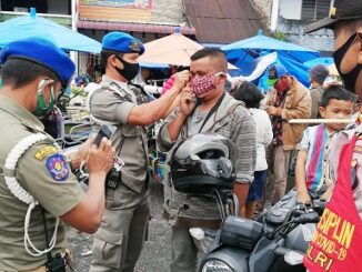 Penegakan Hukum Protokol Kesehatan, di Wilayah Hukum Polres Simalungun. Senin(14/09/2020)